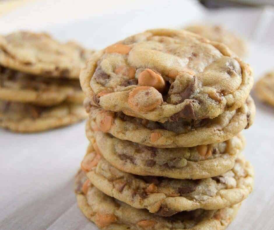 Butterscotch Toffee Cookies Recipe Baked by an Introvert