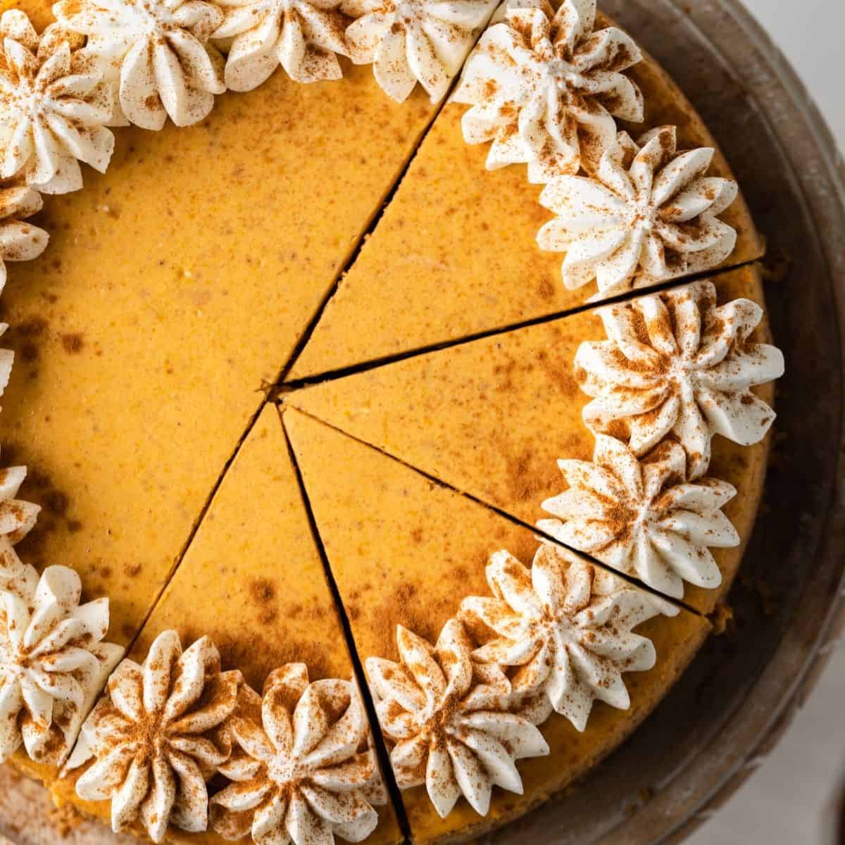 Pumpkin Cheesecake Recipe Baked By An Introvert