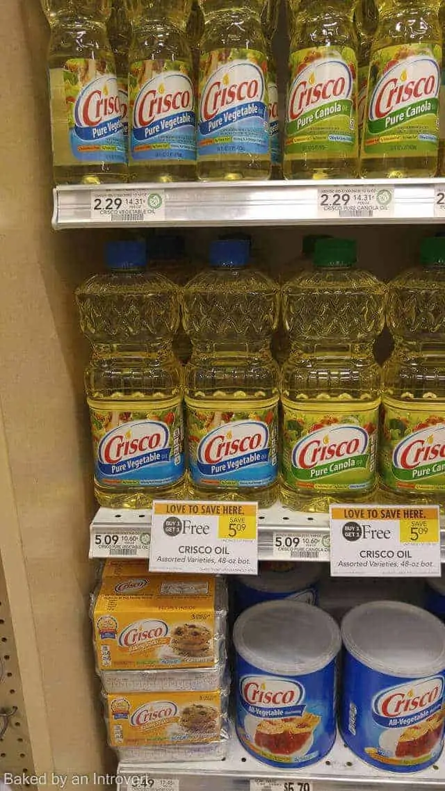 Crisco at Publix