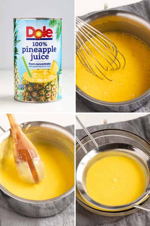 How to make pineapple curd