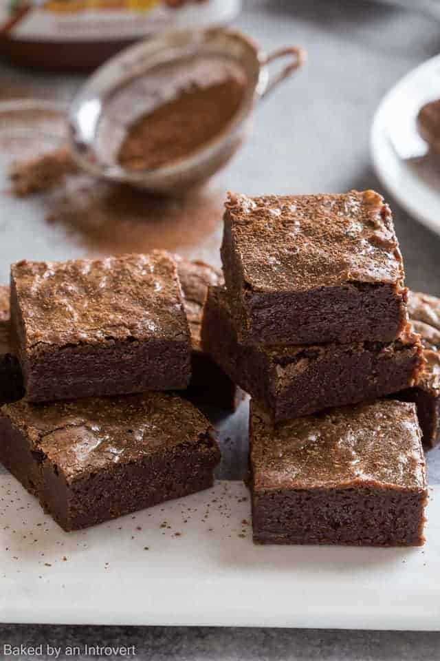 Nutella Brownies Baked by an Introvert®