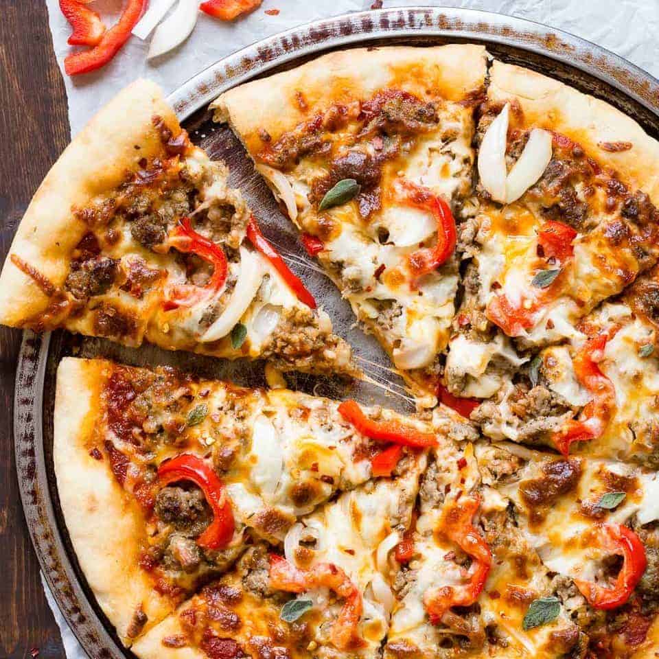 Spicy Sausage Pizza