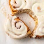 Sweet roll pulled away.
