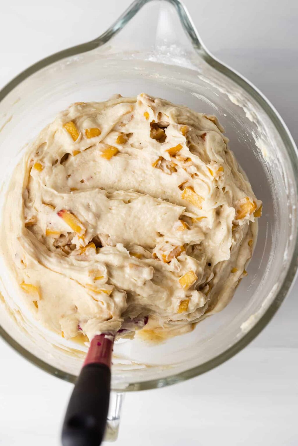 Easy Peach Pound Cake Recipe l Baked By an Introvert