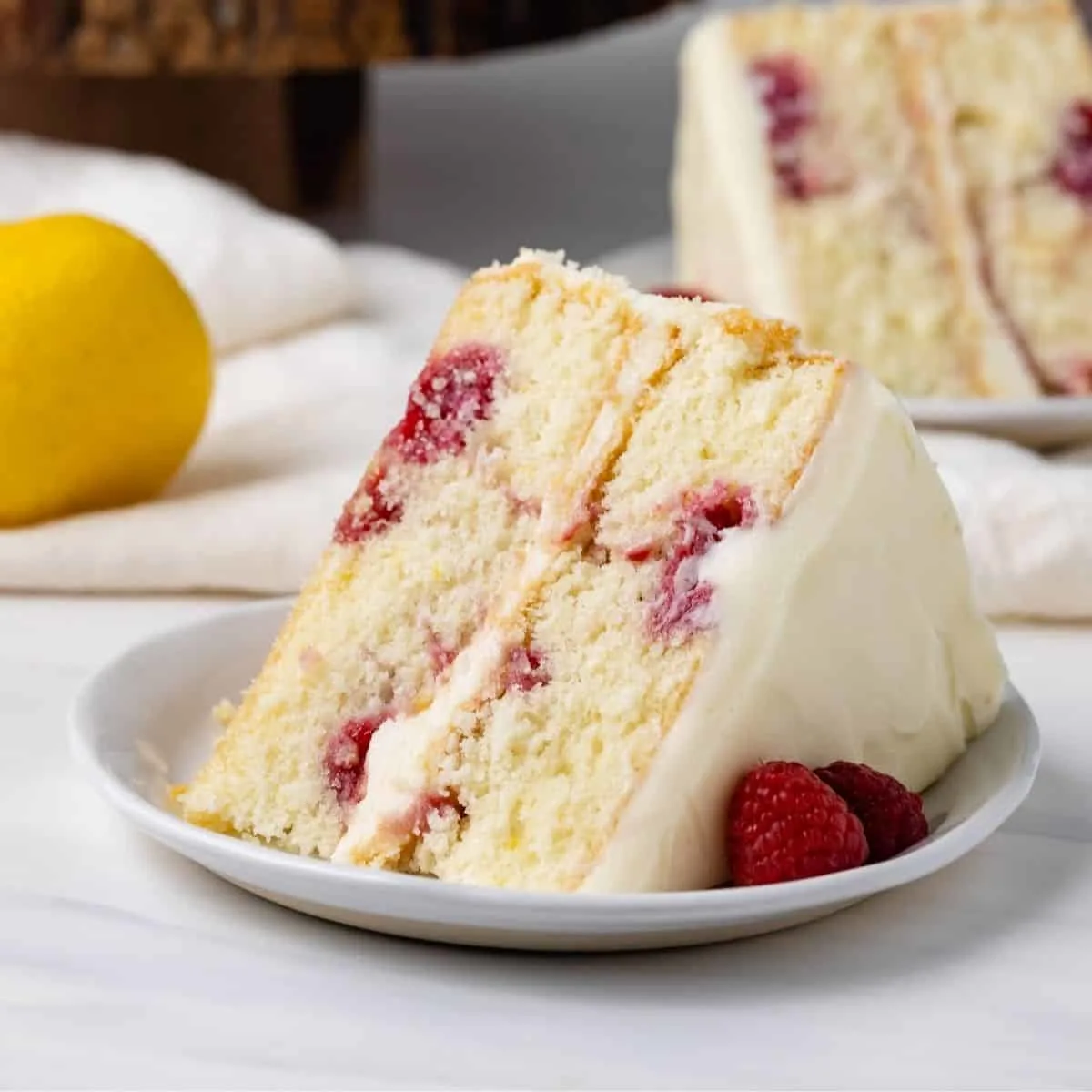 Lemon Raspberry Cake