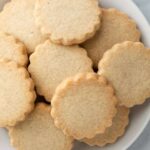 cardamom cookies on a white plate