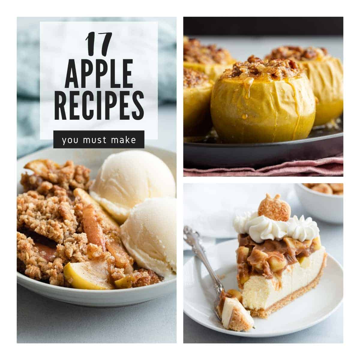 Must Make Apple Recipes for Fall