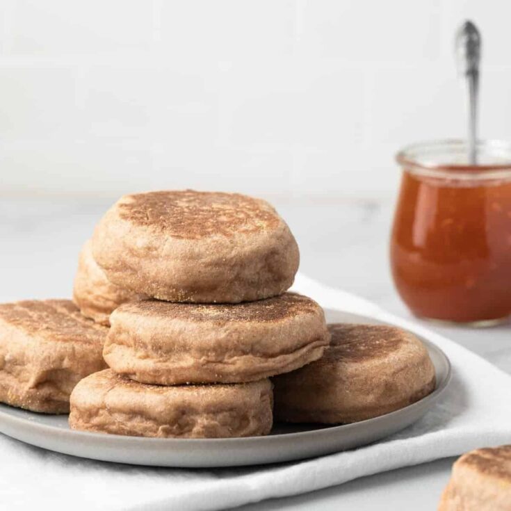 Whole Wheat English Muffins Baked By An Introvert