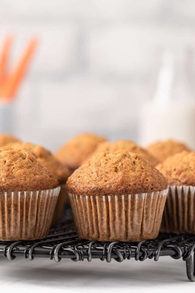 The BEST Carrot Muffins Baked By An Introvert