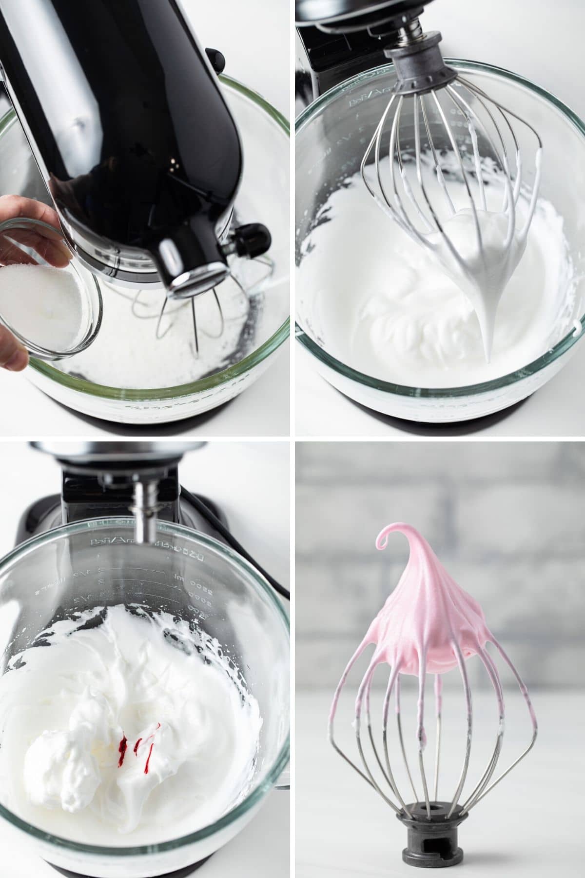 process for making meringue