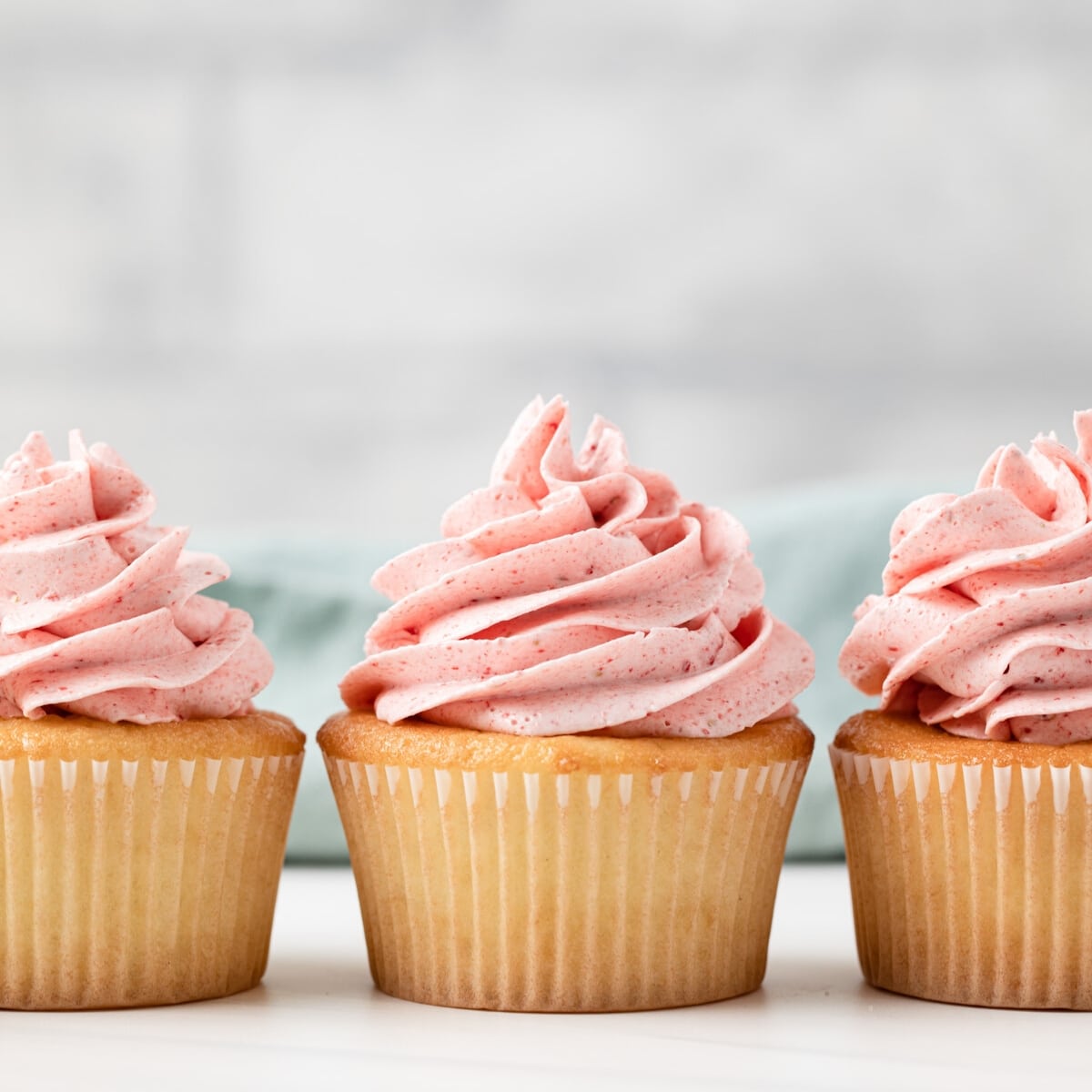 Homemade Strawberry Frosting with Real Strawberries