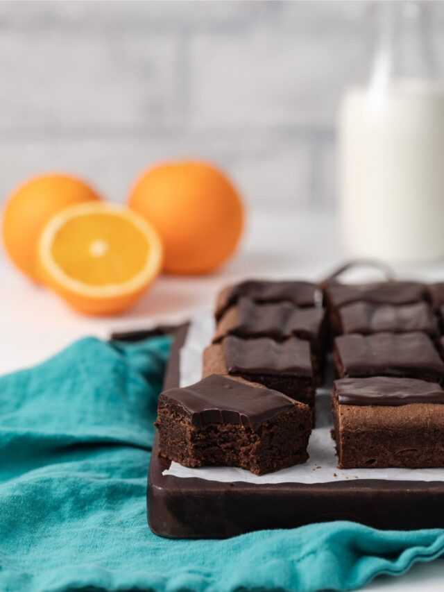 Chocolate Orange Brownies Story