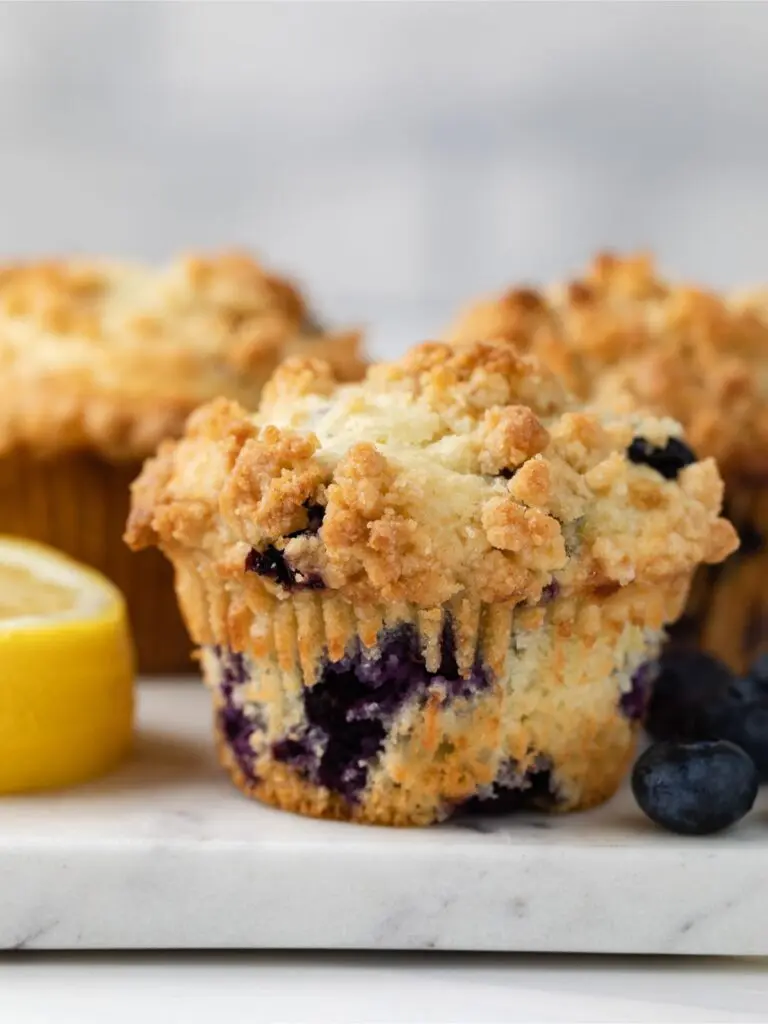 Lemon Blueberry Muffins Story