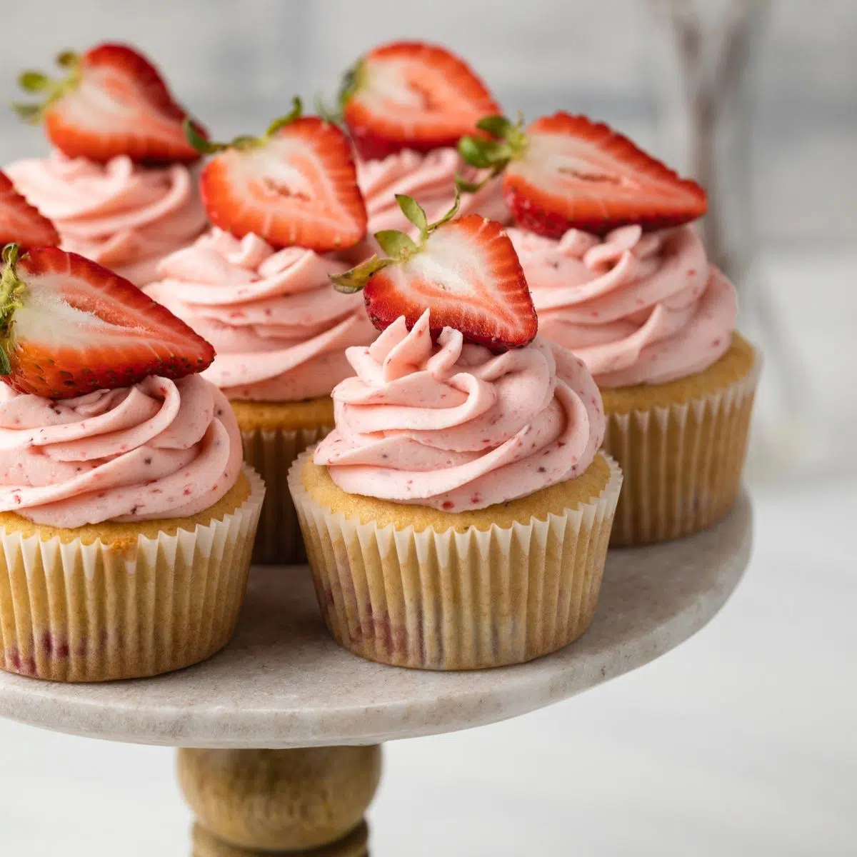 Strawberry Cupcakes