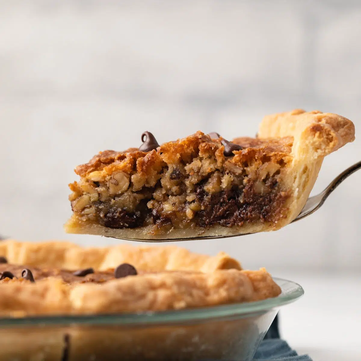 Homemade Chocolate Chip Pie