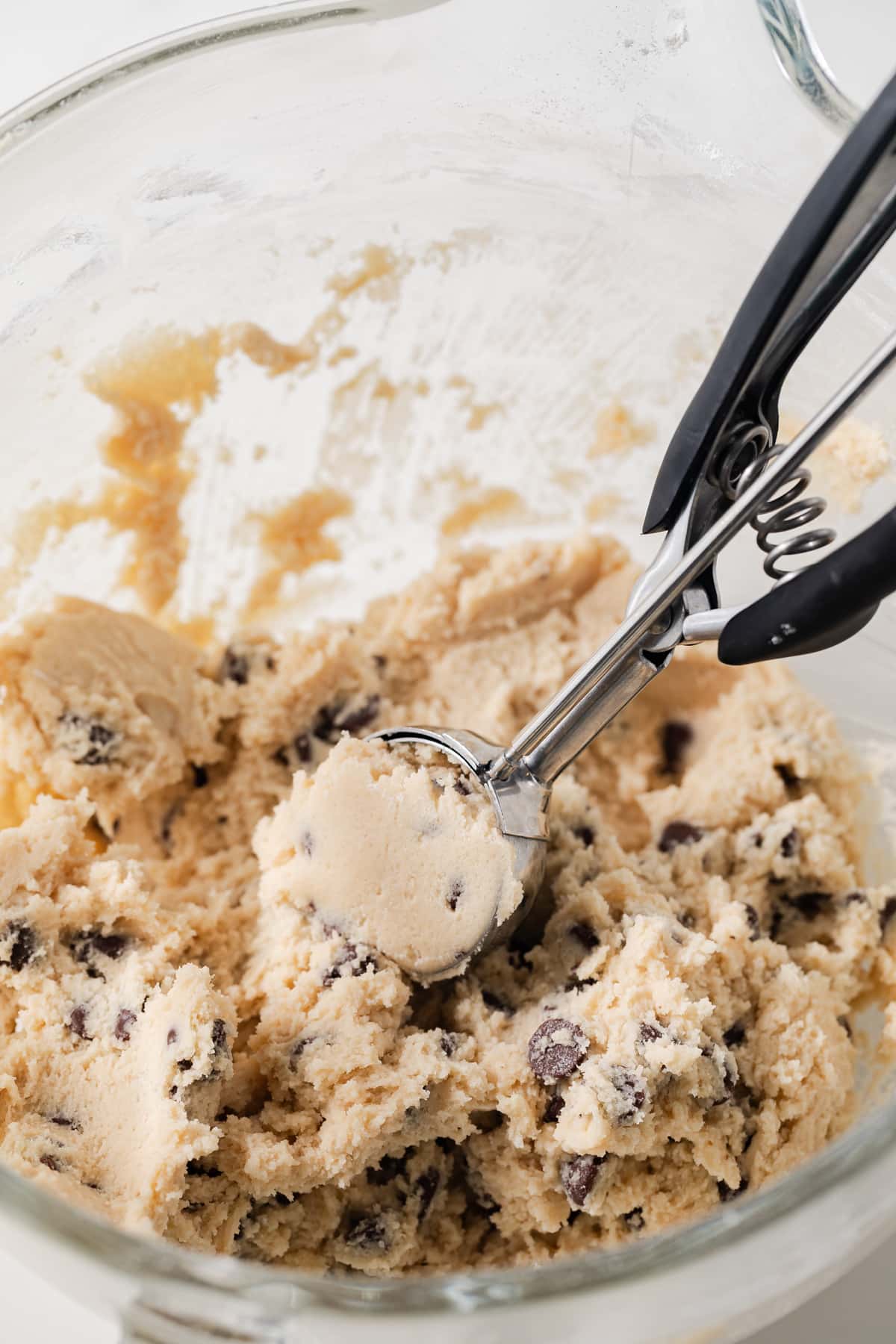 Eggless chocolate chip cookie dough.