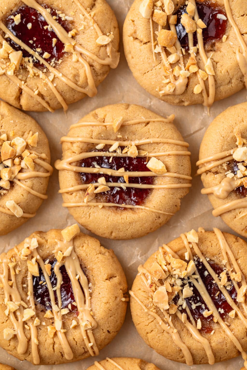 Peanut Butter and Jelly Cookies - Baked By An Introvert
