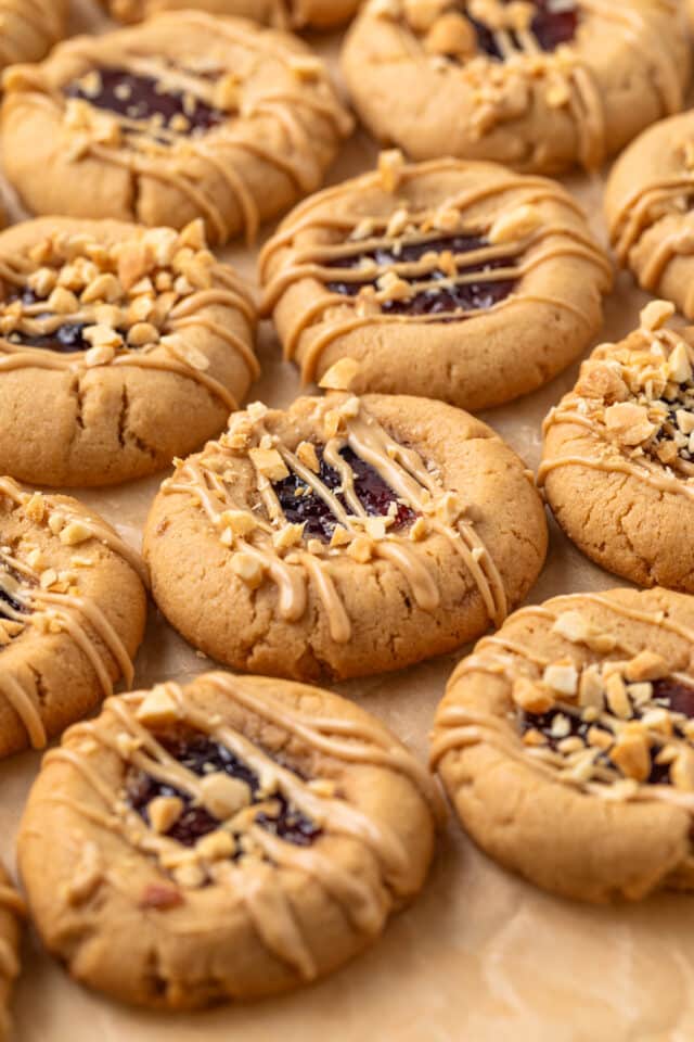 Peanut Butter and Jelly Cookies